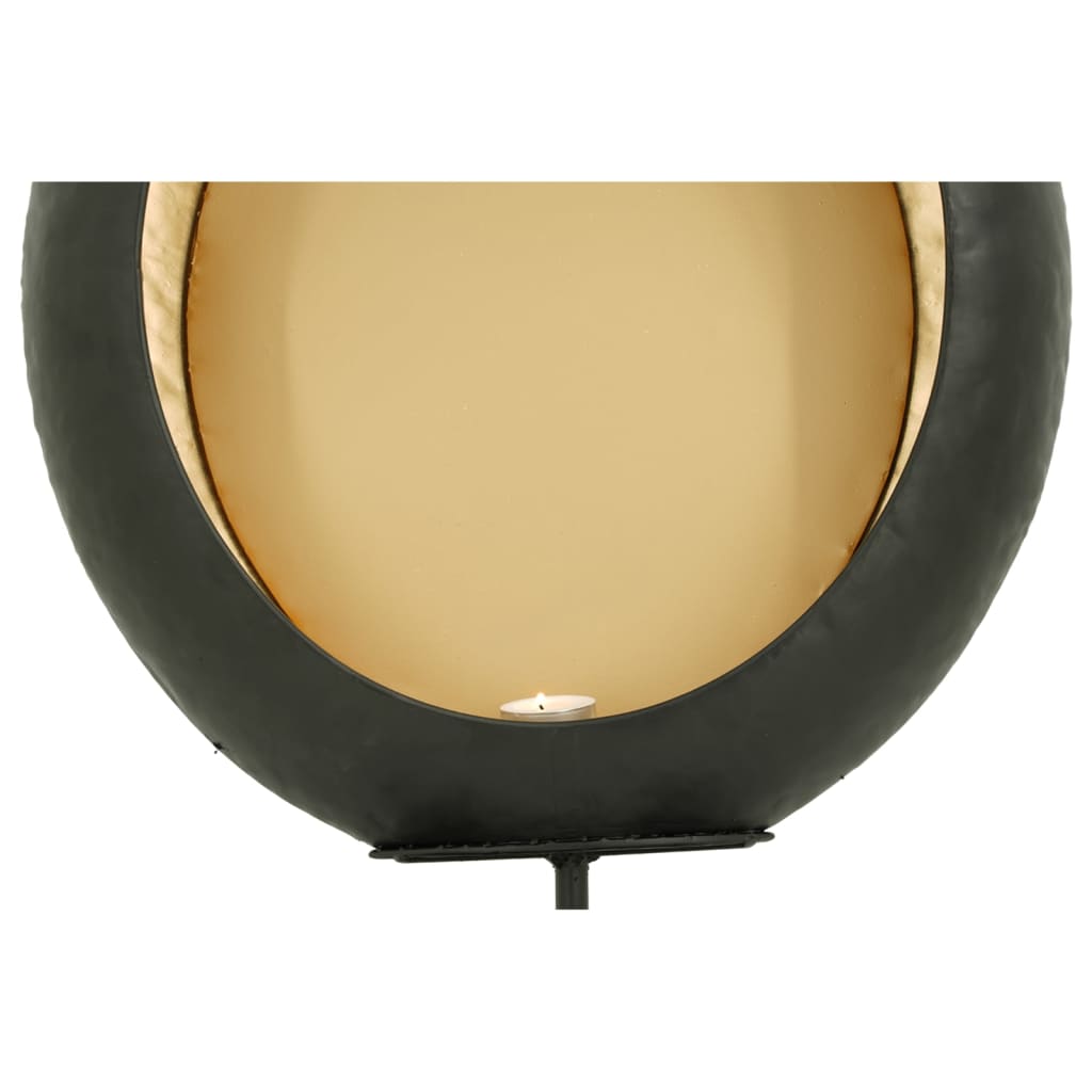 Lesli Living Ovales Kerzenständer-Ei auf Ständer 39,5x13x60 cm