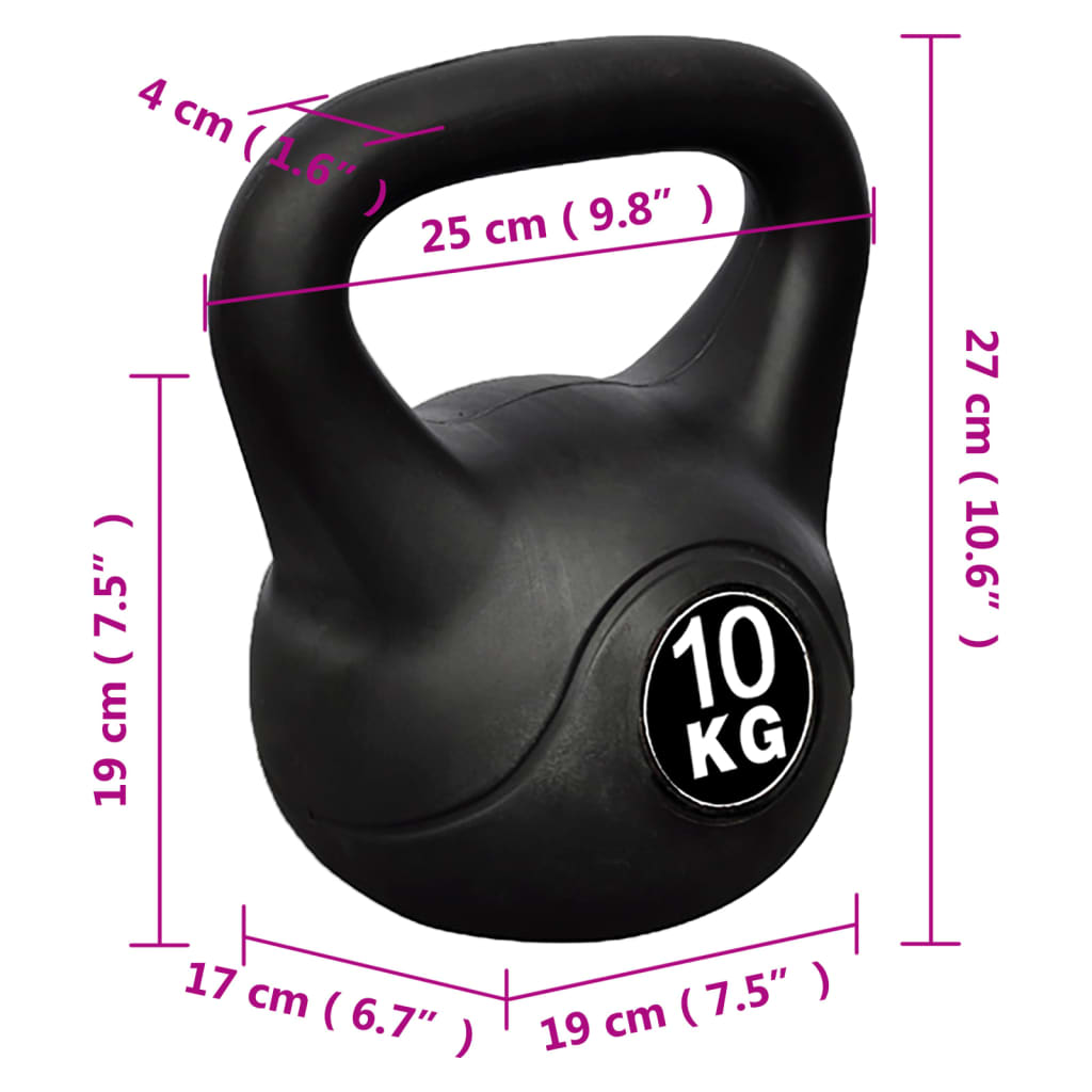 Kettlebell Kugelhantel Trainingshantel Gewicht 10KG