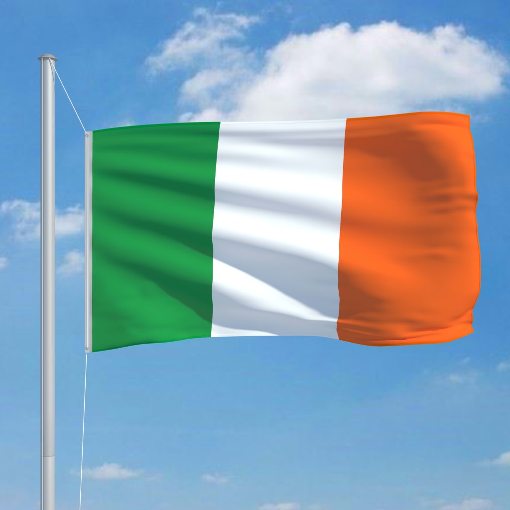 vidaXL Flagge Irlands 90 x 150 cm