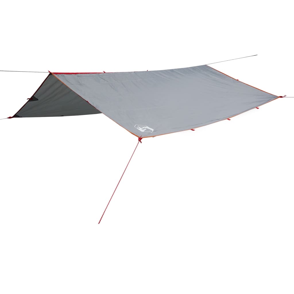 vidaXL Tarp Grau und Orange 300x294 cm Wasserdicht