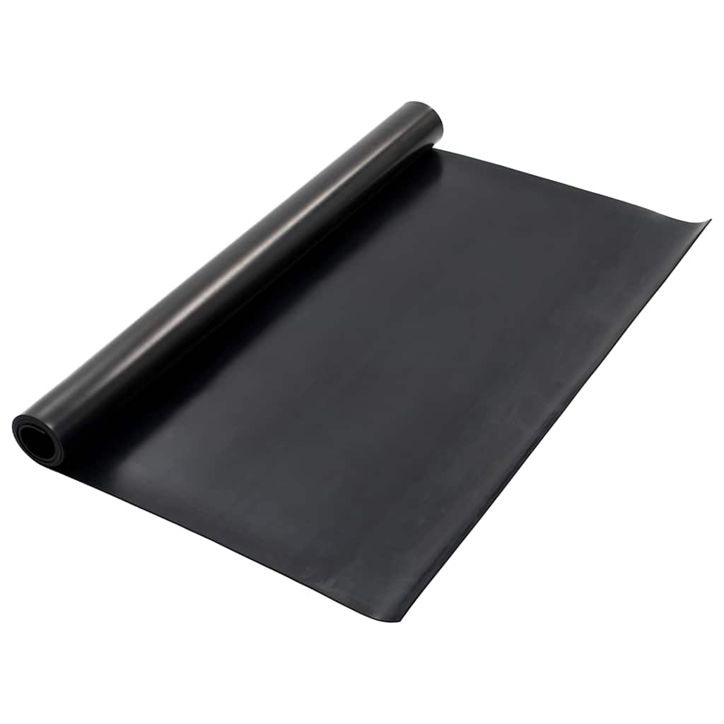 VidaXL Gummimatte 2x1 M, 3 Mm Stark – Antirutsch-Bodenschutz Für Auto, Garten & Nassbereiche