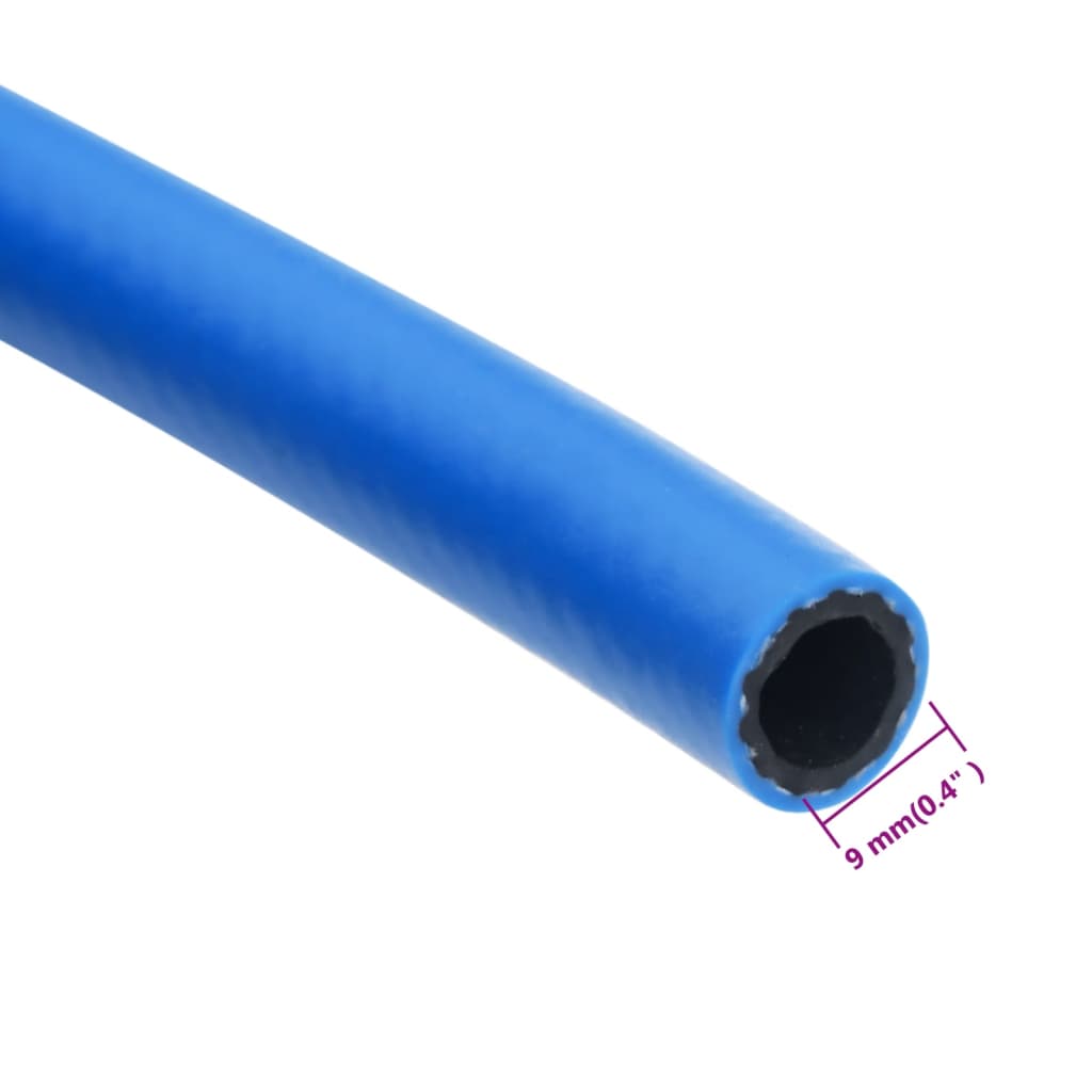 vidaXL Luftschlauch Blau 0,6" 2 m PVC