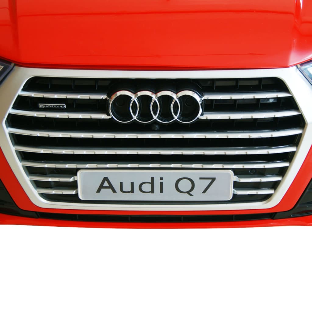 vidaXL Elektrisches Kinder-Aufsitzauto Audi Q7 Rot 6 V