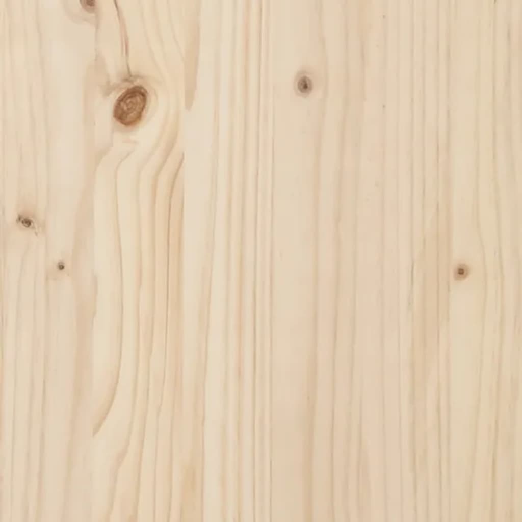 vidaXL Tagesbett Ausziehbar Massivholz Kiefer 2x(80x200) cm