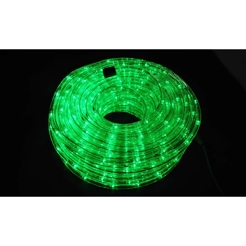 15 M 360 LEDs Lichterschlauch Grün