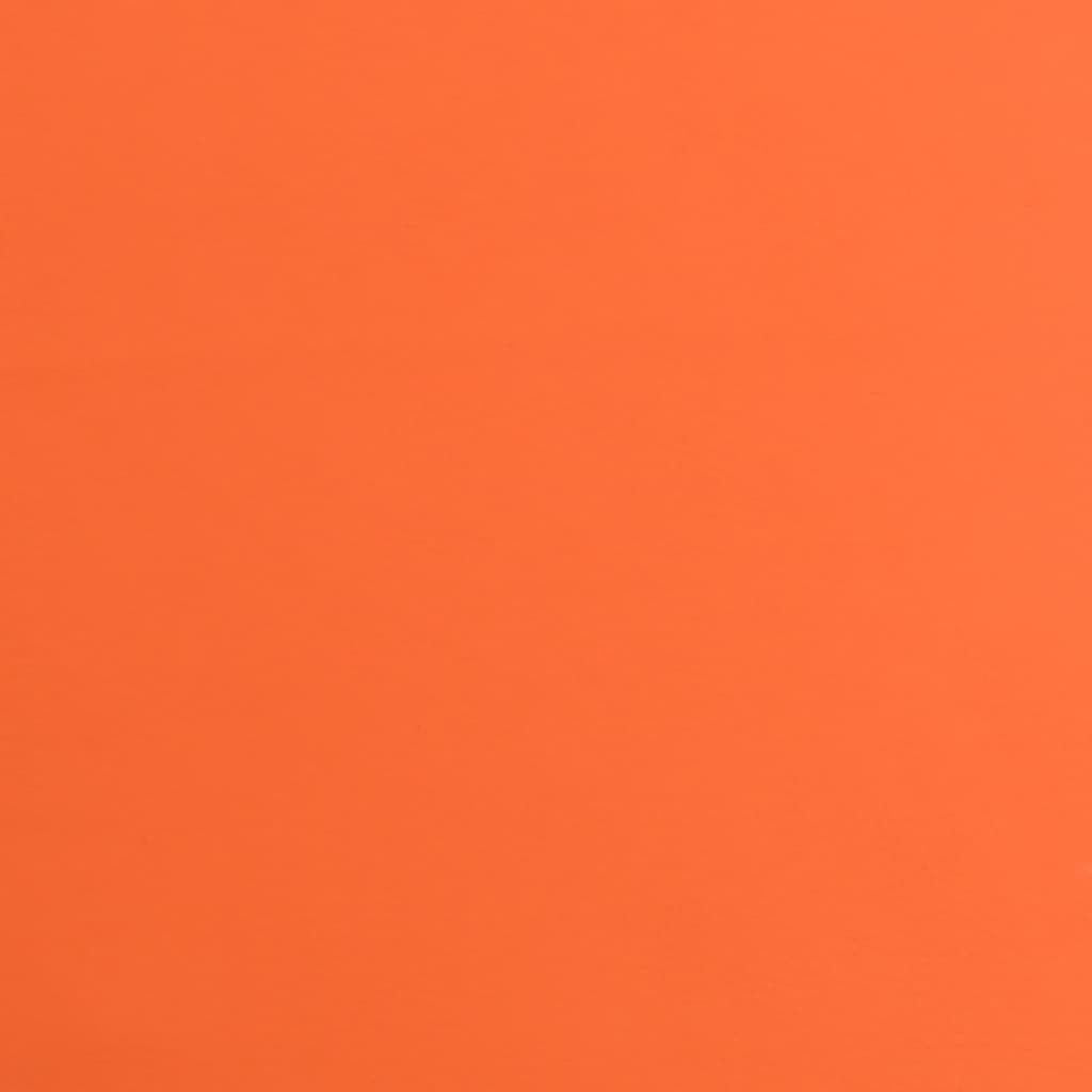 vidaXL Esszimmerstühle 6 Stk. Drehbar Orange Kunstleder