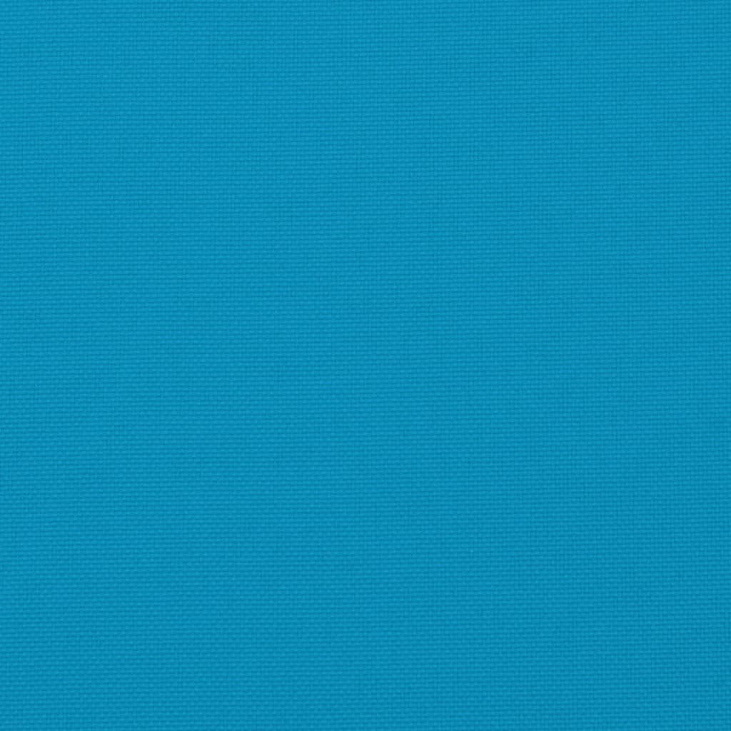vidaXL Palettenkissen Blau 60x40x12 cm Stoff
