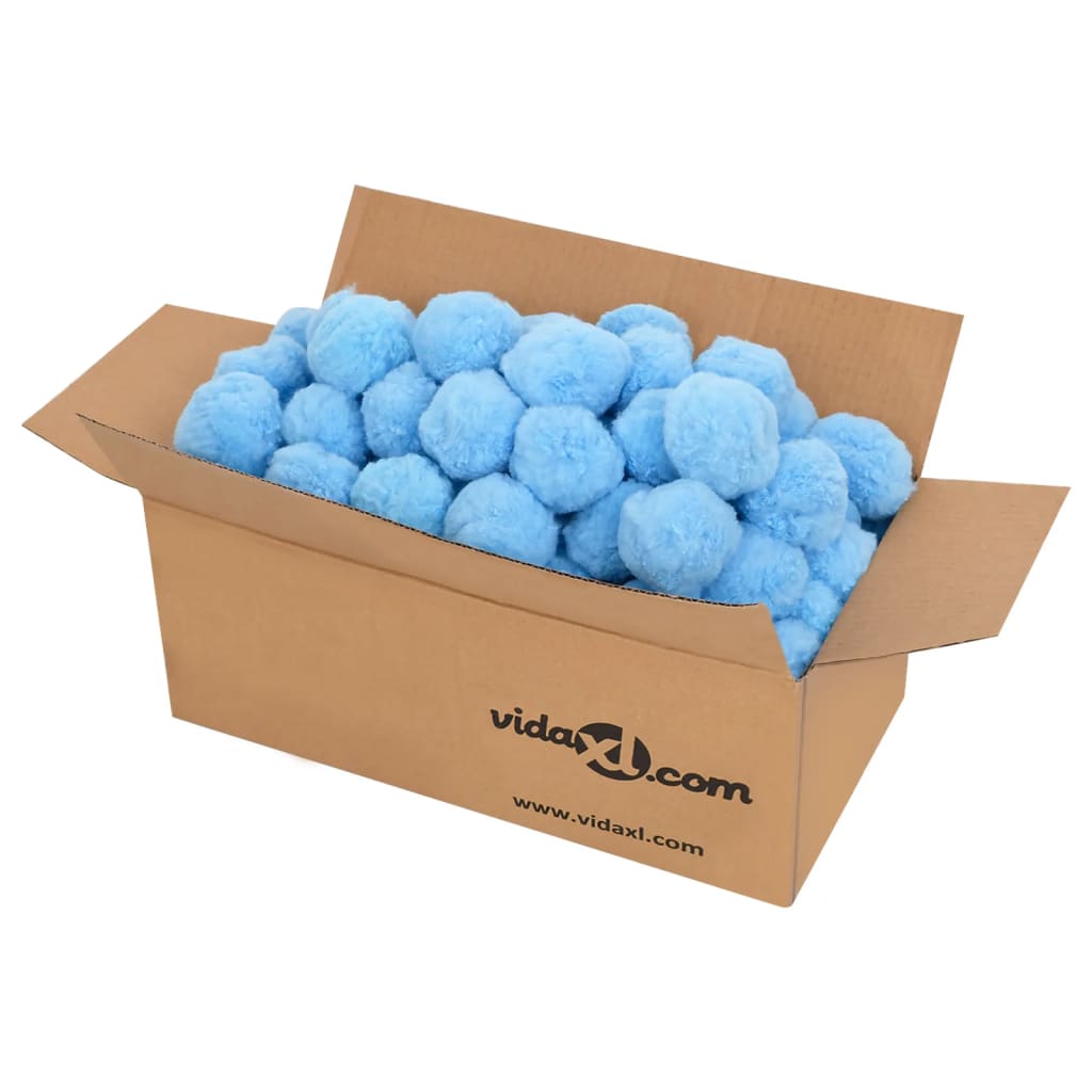 vidaXL Pool-Filterbälle Antibakteriell Blau 700 g Polyethylen