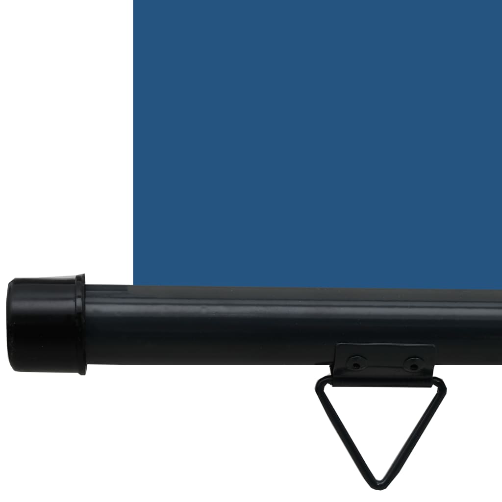 vidaXL Balkon-Seitenmarkise 65x250 cm Blau