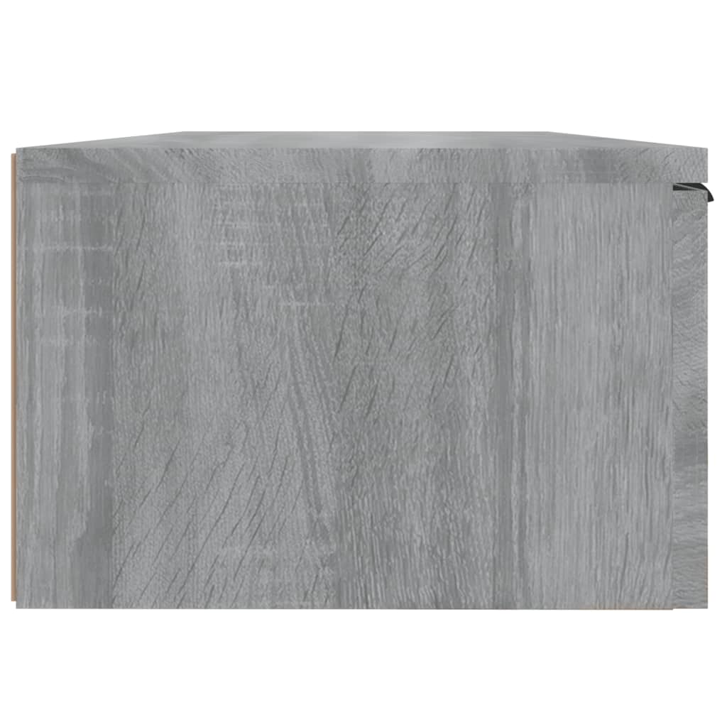 vidaXL Wandschränke 2 Stk. Grau Sonoma 68x30x20 cm Holzwerkstoff