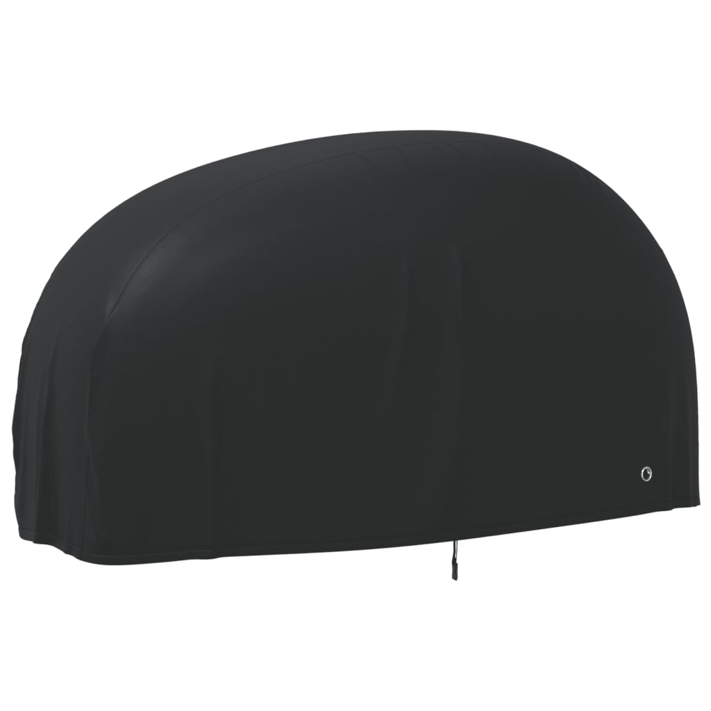 vidaXL Fahrrad-Abdeckung Schwarz 200x85x110 cm 190T Oxford