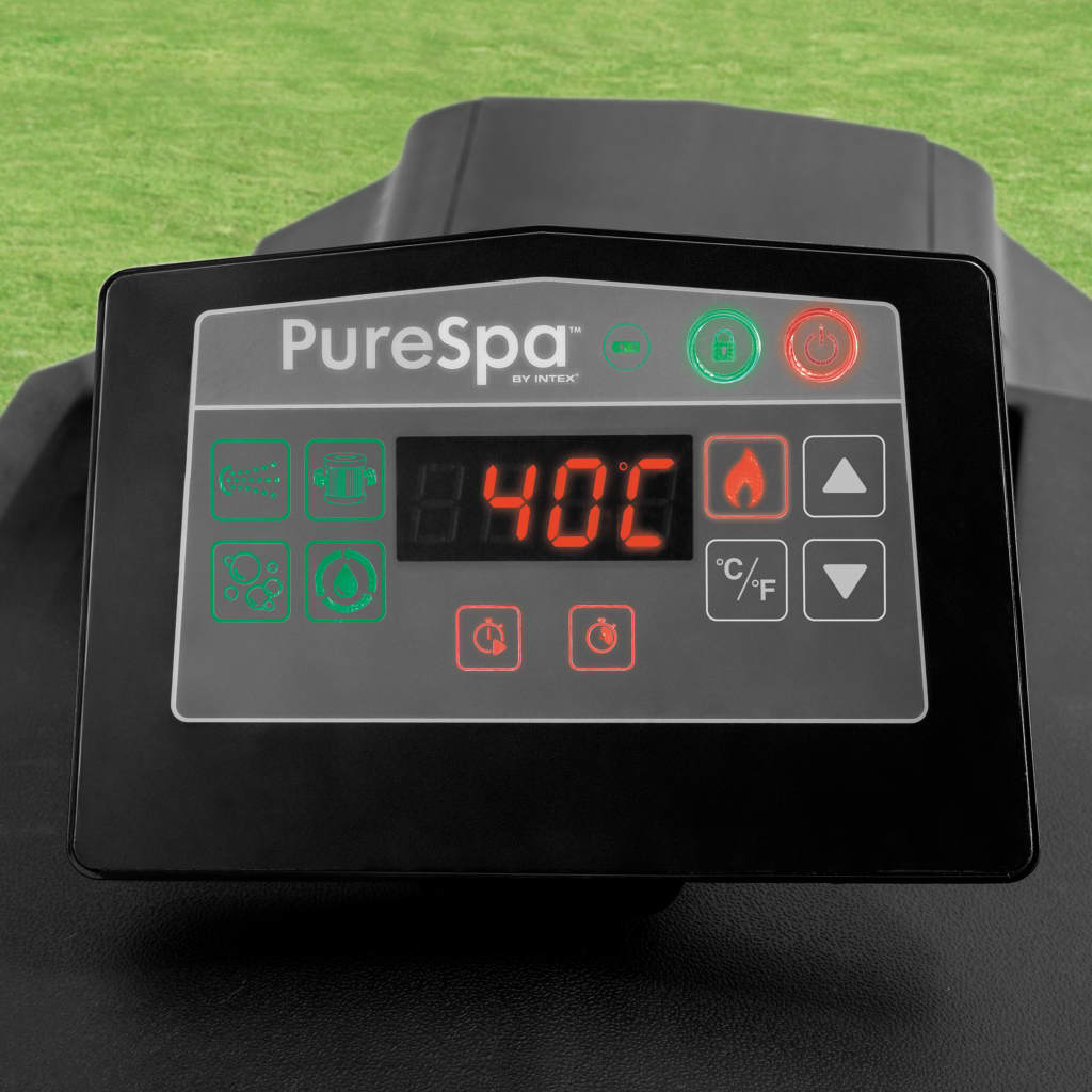 Intex Whirlpool mit Massage-Funktion PureSpa Achteck