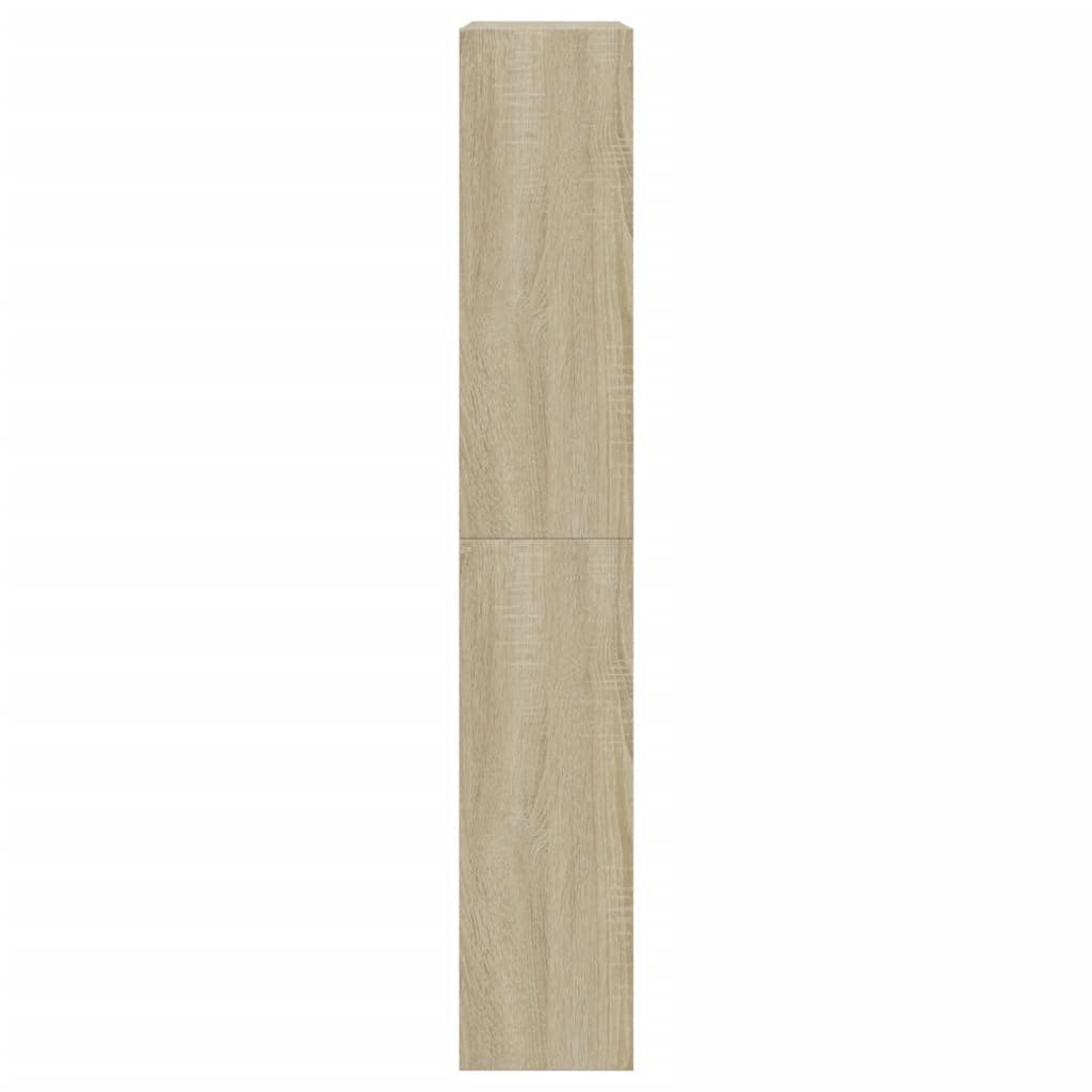 vidaXL Schuhschrank Sonoma-Eiche 60x21x125,5 cm Holzwerkstoff