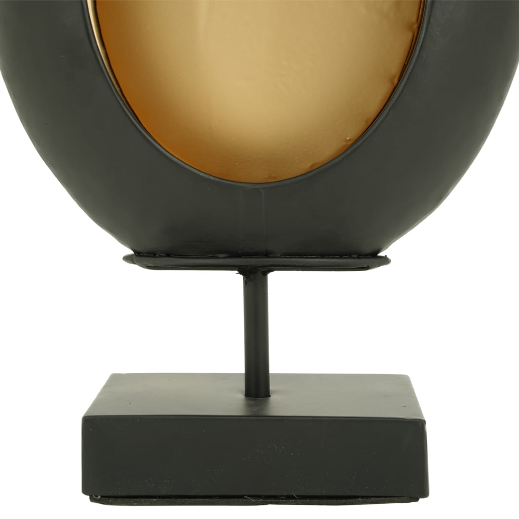 Lesli Living Ovales Kerzenständer-Ei auf Ständer 21x9x32,5 cm