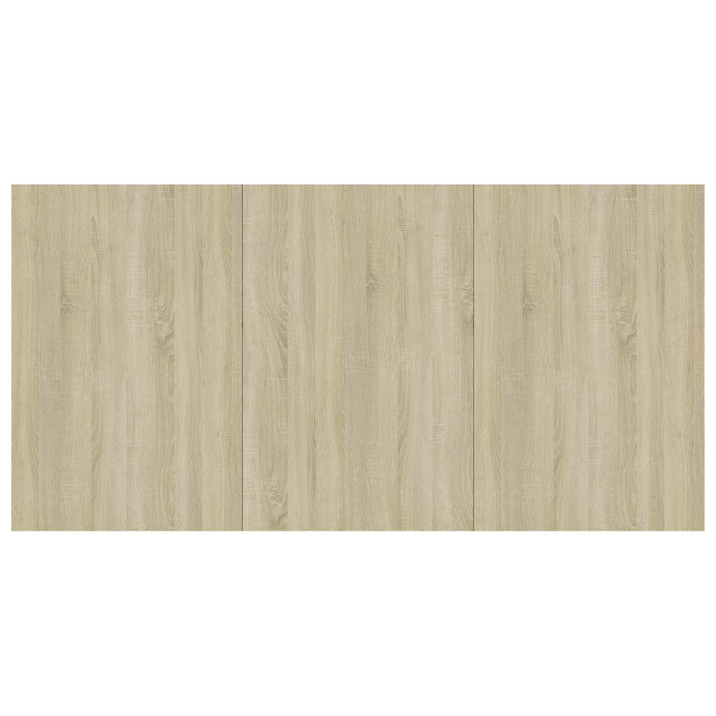 vidaXL Esstisch Sonoma-Eiche 180x90x76 cm Holzwerkstoff