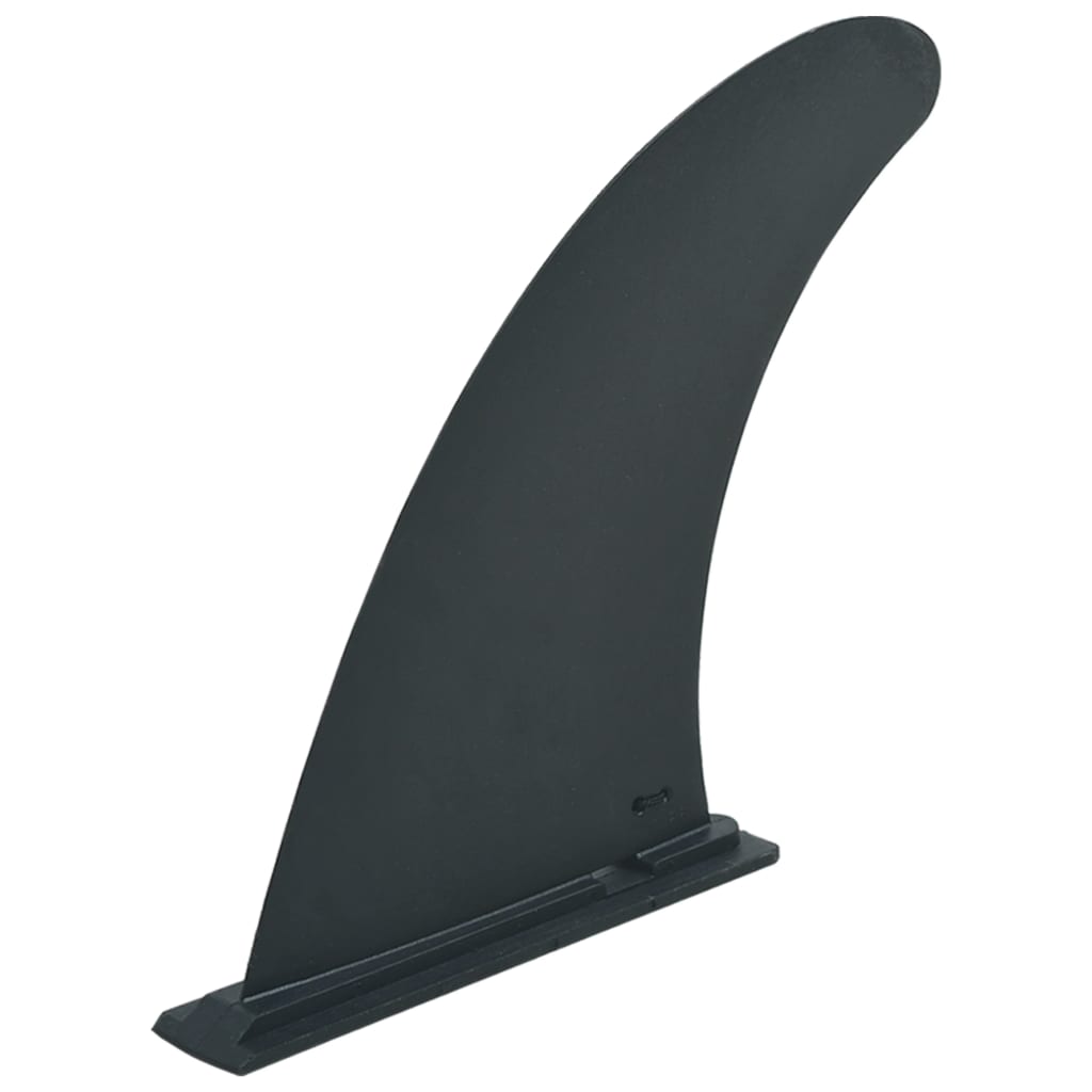 vidaXL Mittelflosse für SUP-Board 18,3 x 21,2 cm Kunststoff Schwarz