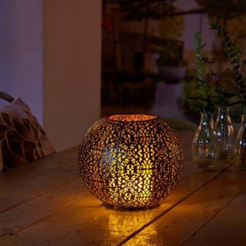 Luxform Solar-LED-Gartenleuchte Coco