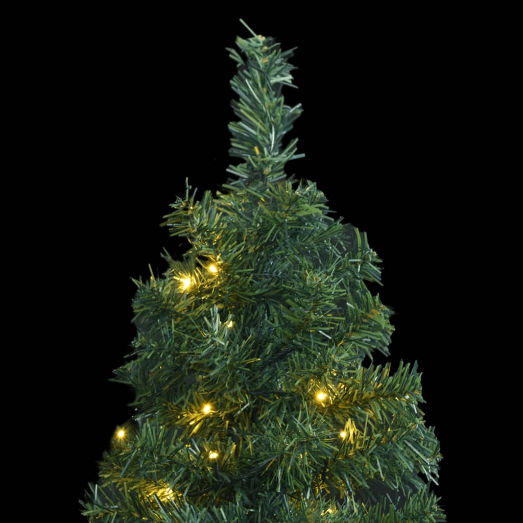 vidaXL Weihnachtsbaum Schlank mit 300 LEDs 300 cm
