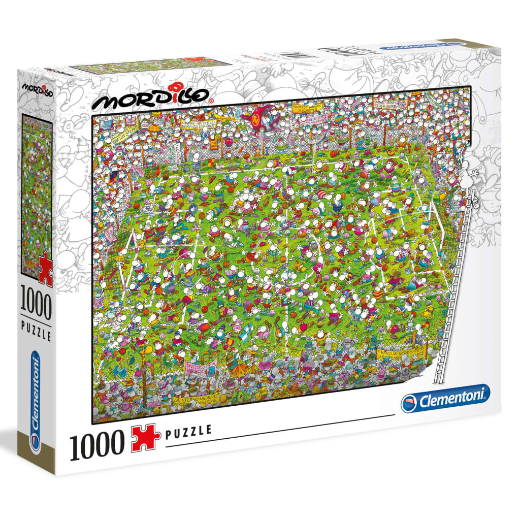 Clementoni Puzzle Mordillo The Match 1000 Teile