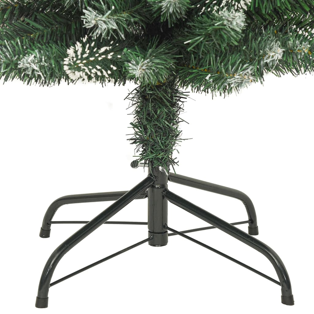 vidaXL Künstlicher Weihnachtsbaum mit Ständer Schlank 240 cm PVC