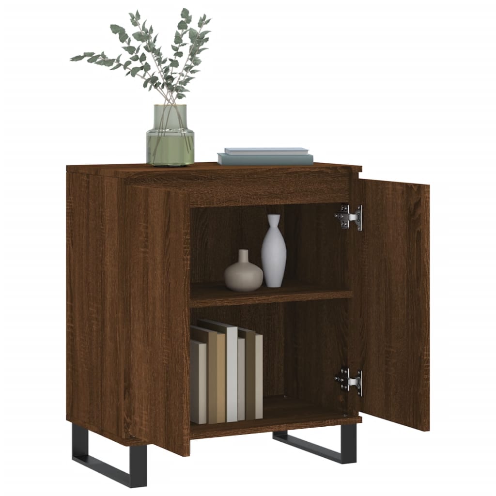 vidaXL Sideboard Braun Eichen-Optik 60x35x70 cm Holzwerkstoff