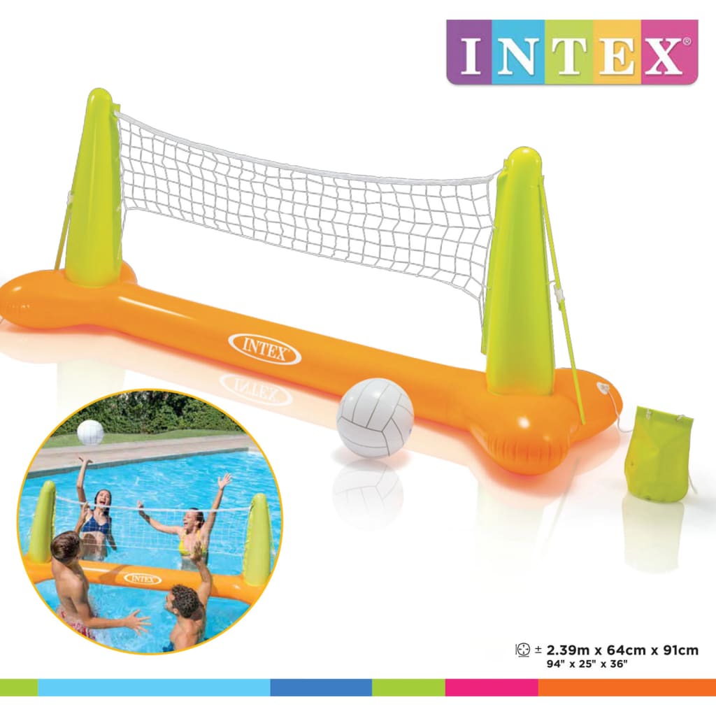 Intex Pool Volleyball-Set Aufblasbar 239x64x91 cm