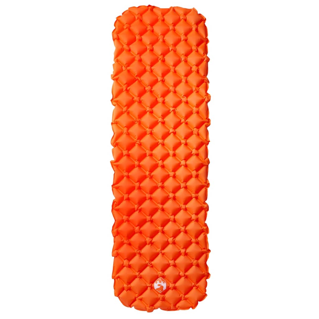vidaXL Aufblasbare Isomatte Orange 190x58x6 cm