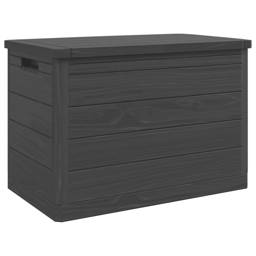 vidaXL Outdoor-Kissenbox Anthrazit 77,5x44,5x53 cm Polypropylen