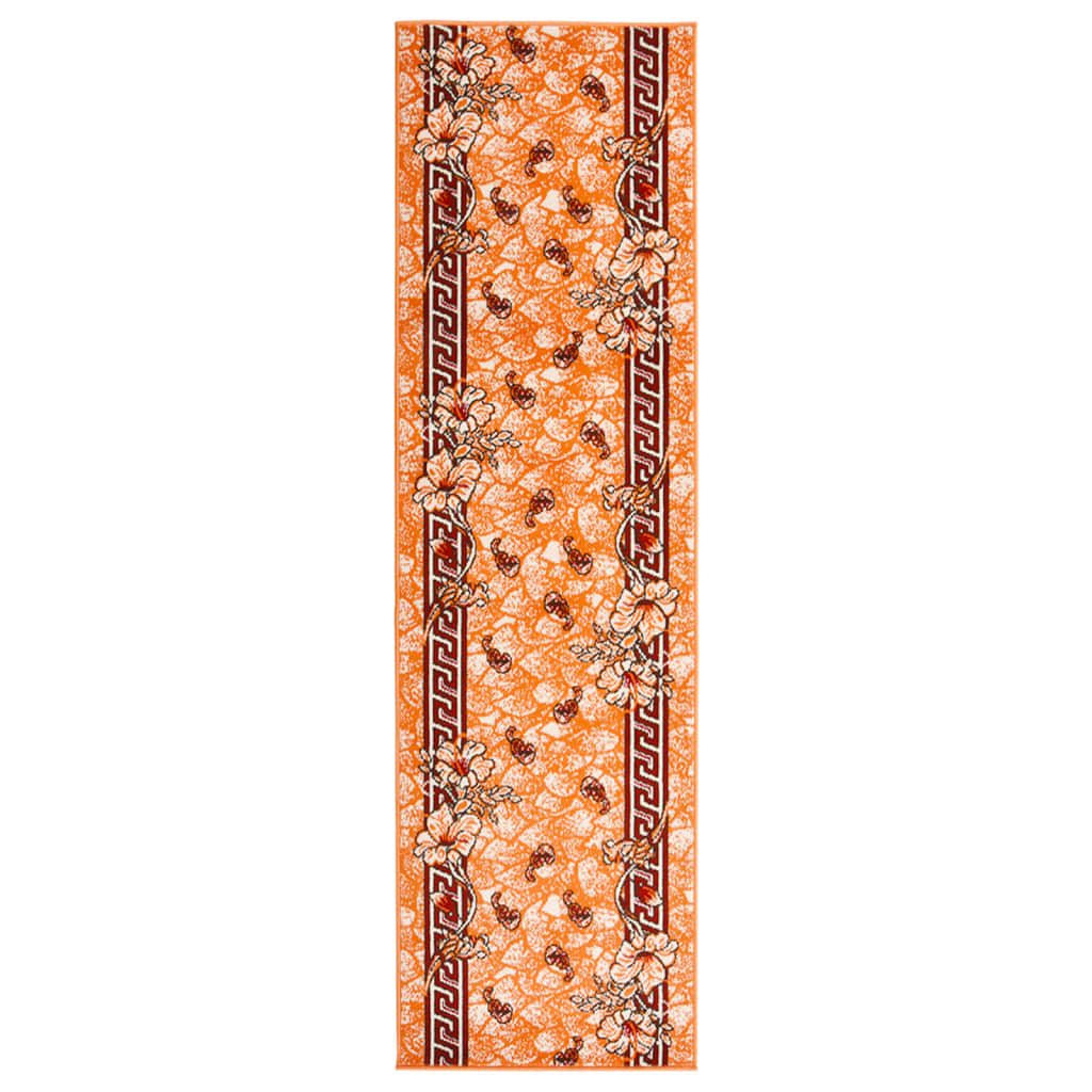 vidaXL Teppichläufer BCF Terrakottarot 80x300 cm