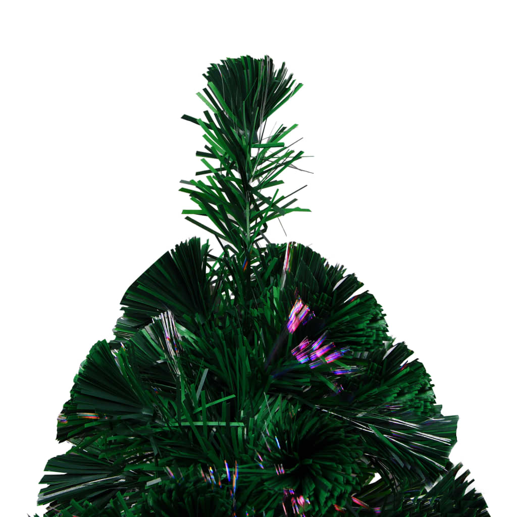 vidaXL Künstlicher Weihnachtsbaum mit Ständer Grün 240 cm Glasfaser