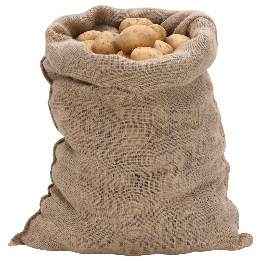 vidaXL Jutesäcke 30 Stk. 60x105 cm 100% Jute 220 g/m²