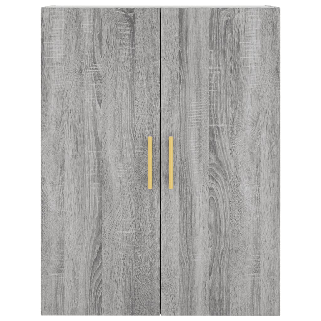 vidaXL Highboard Grau Sonoma 69,5x34x180 cm Holzwerkstoff