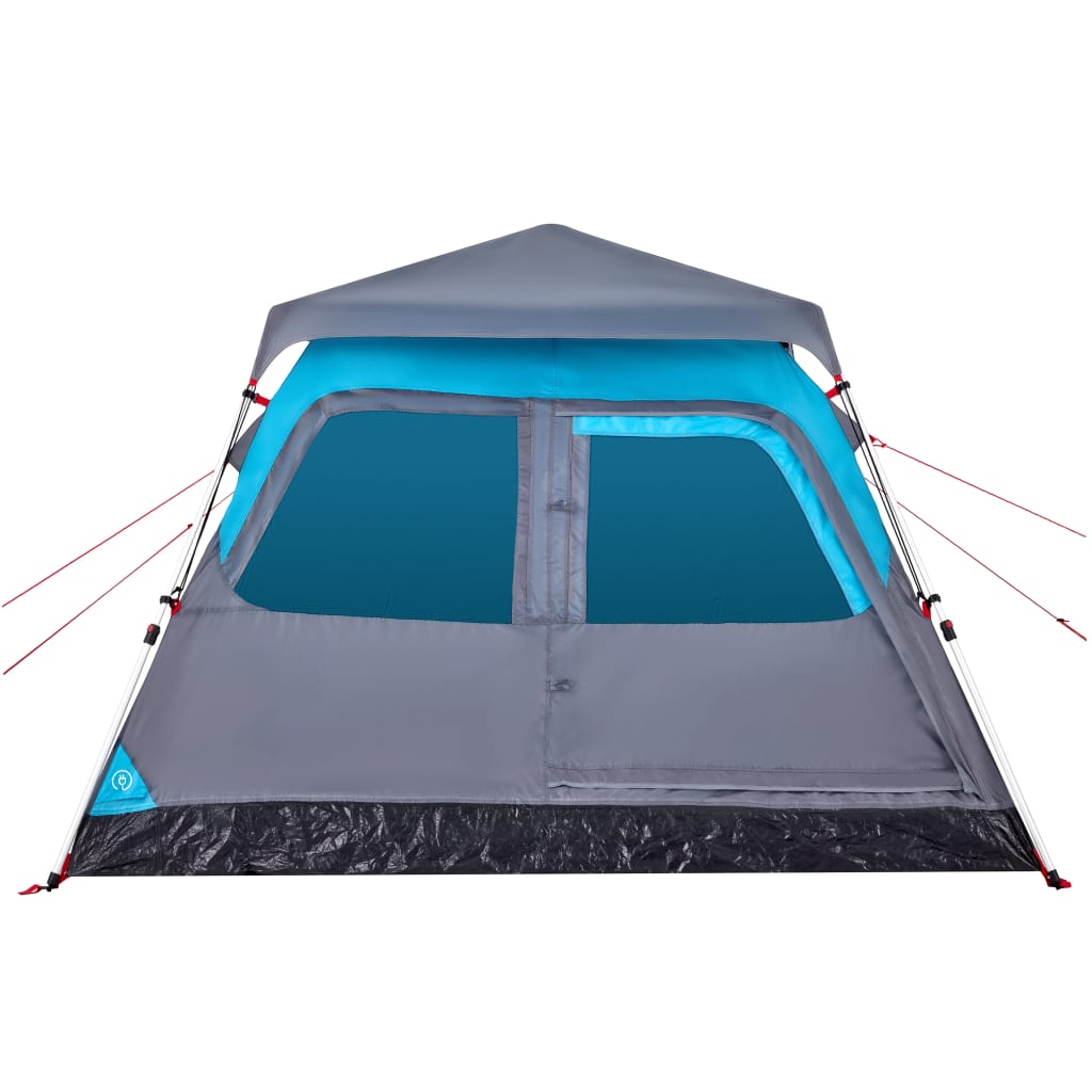 vidaXL Kuppel-Campingzelt 4 Personen Blau Quick Release