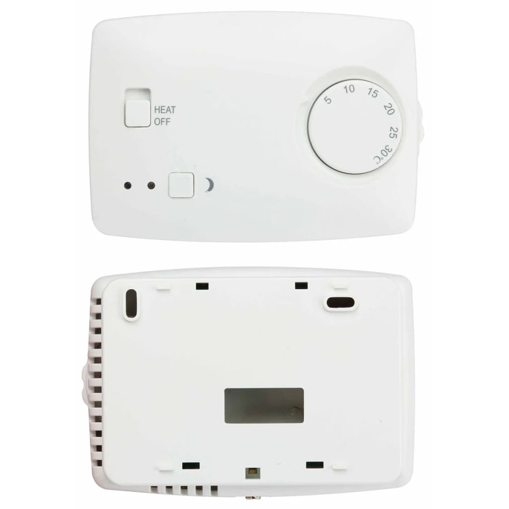 Perel Nicht Programmierbares Thermostat Weiß CTH407