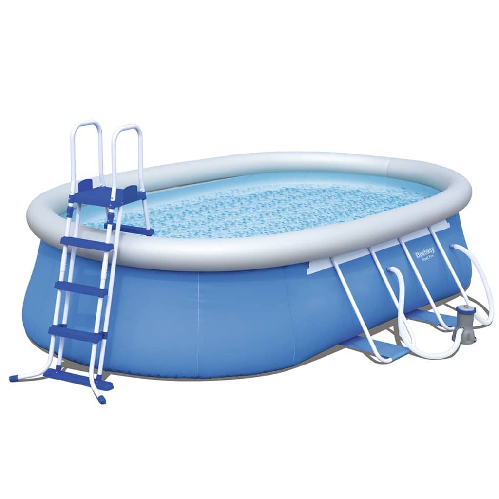 Bestway Steel Pro Swimming Pool-Set Stahlrahmen 549x366x122 cm 56461