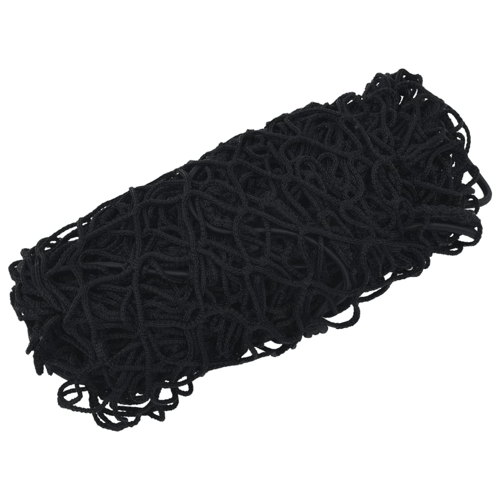 vidaXL Anhängernetz mit Gummiseil Schwarz 2,2x1,5 m PP