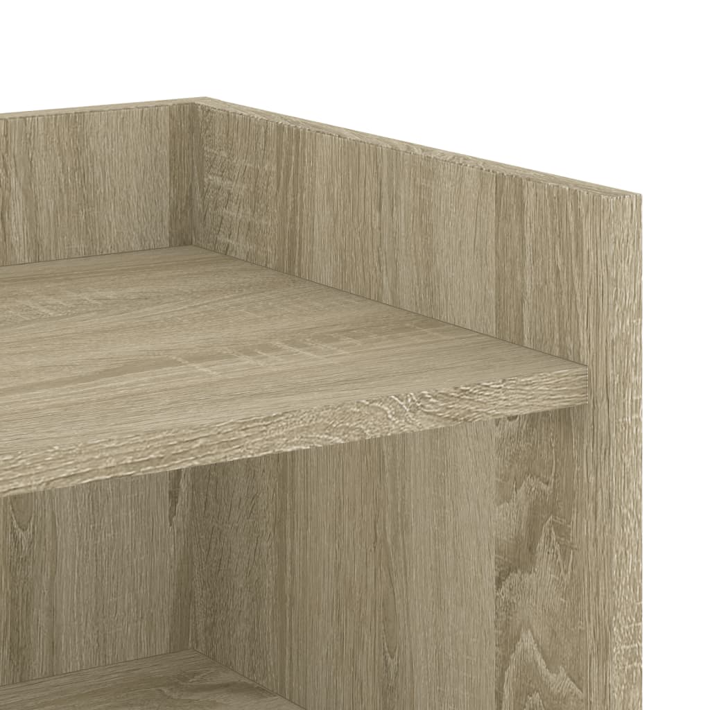 vidaXL Sideboard Sonoma-Eiche 45x35x75 cm Holzwerkstoff