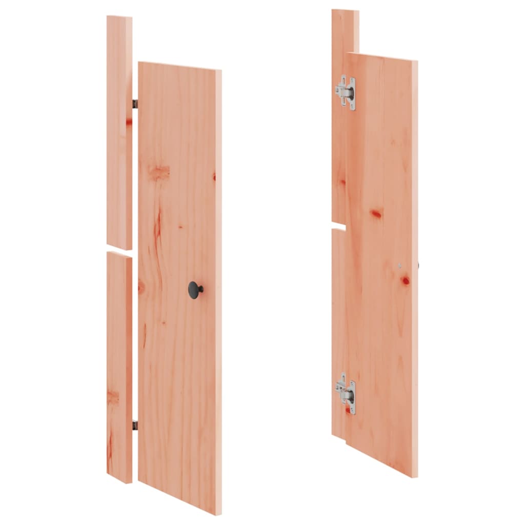 vidaXL Türen für Outdoor-Küche 50x9x82 cm Massivholz Douglasie