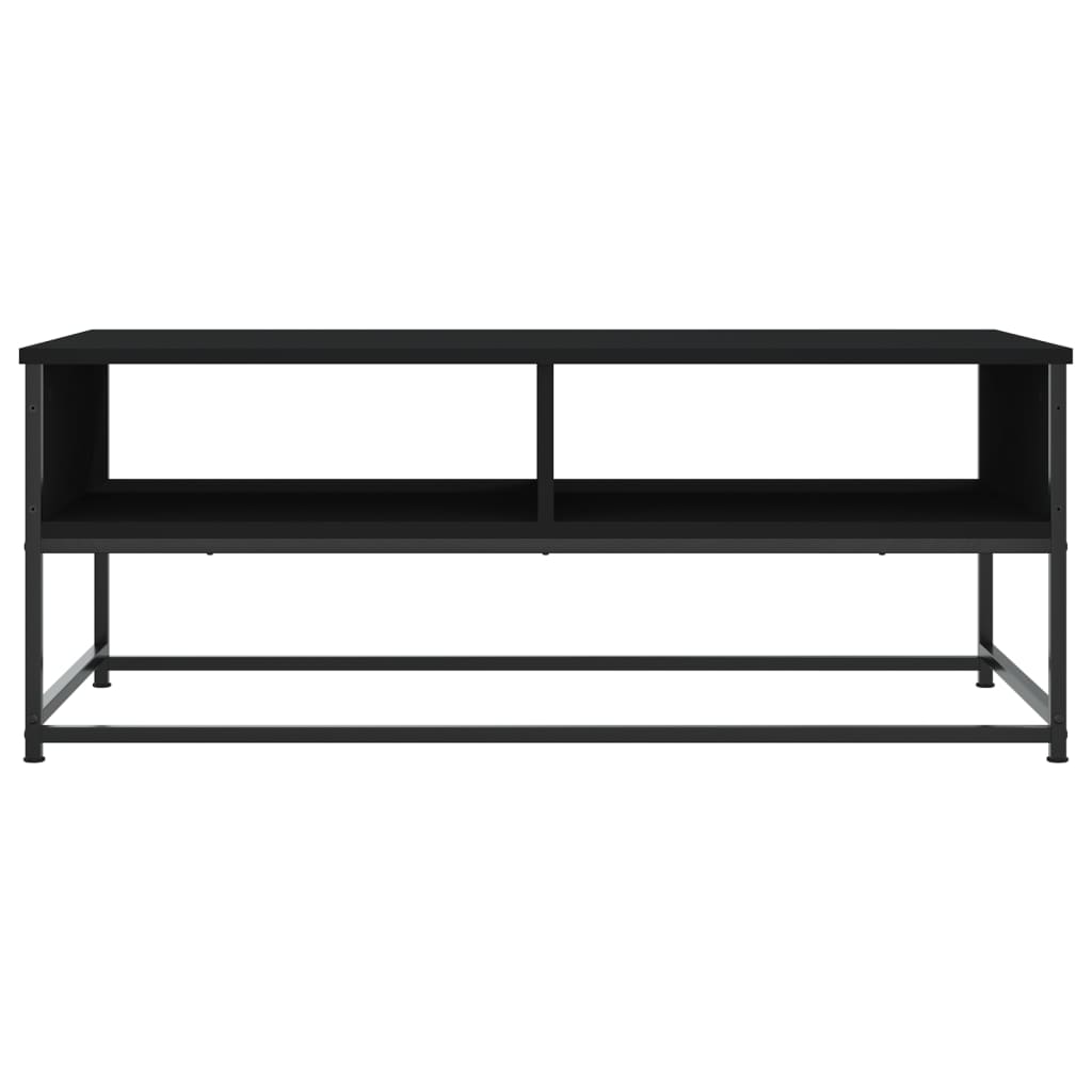 vidaXL Couchtisch Schwarz 100x51x40 cm Holzwerkstoff