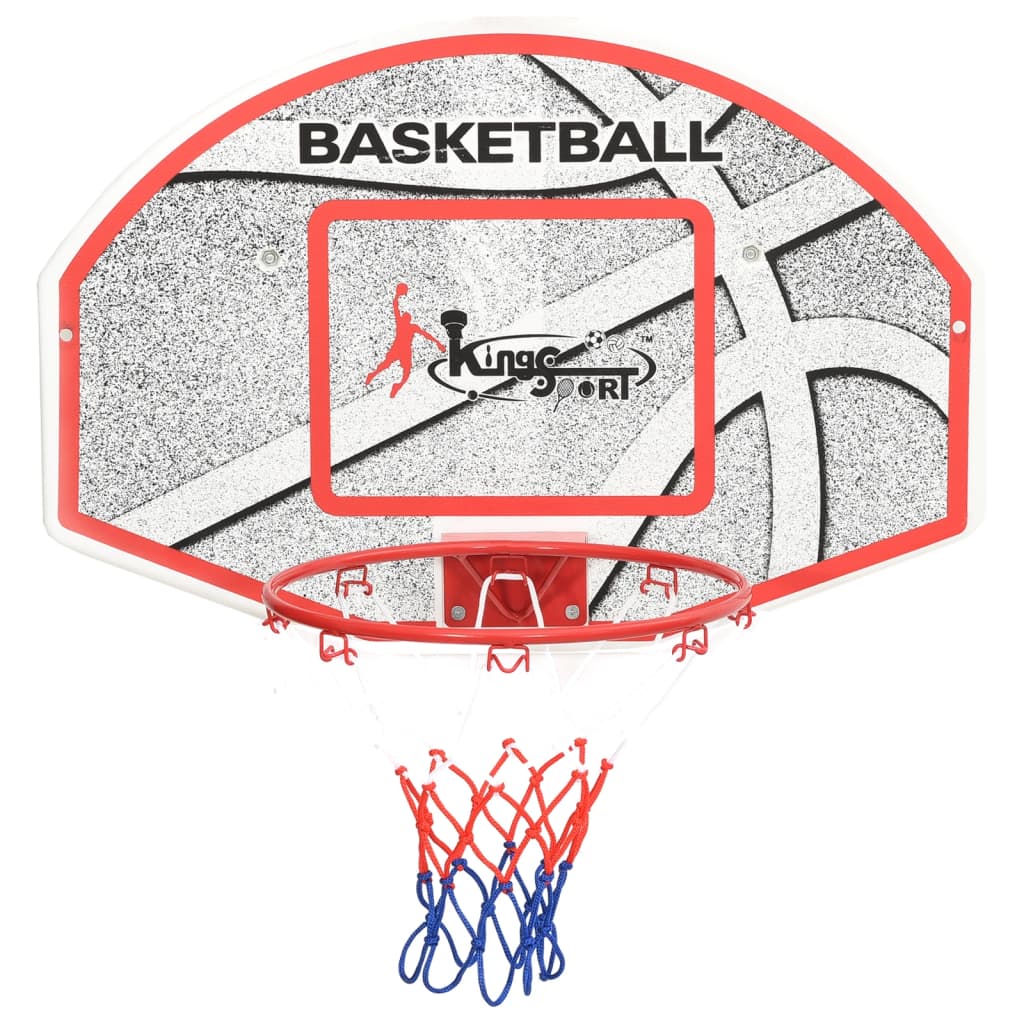 vidaXL 5-tlg. Basketball-Set für die Wandmontage 66x44,5 cm