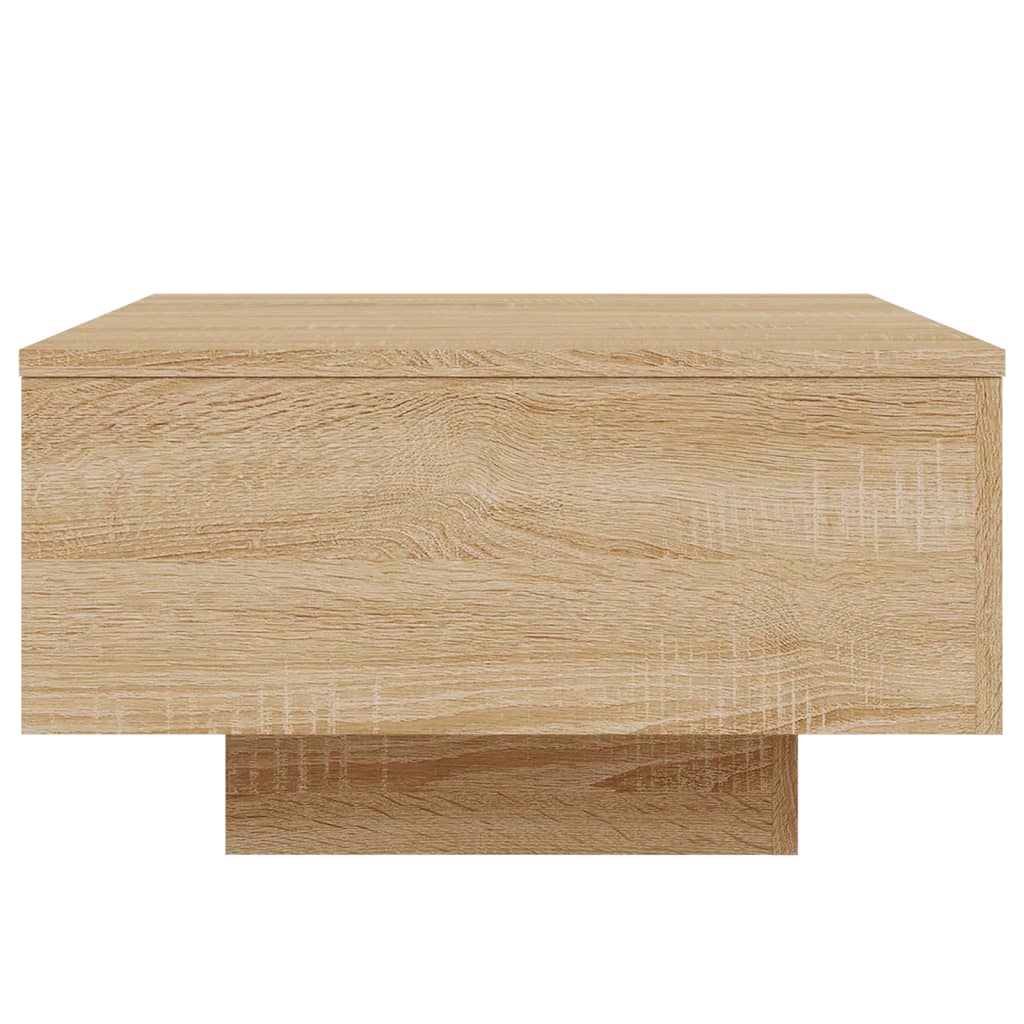 vidaXL Couchtisch Sonoma-Eiche 55x55x31 cm Holzwerkstoff