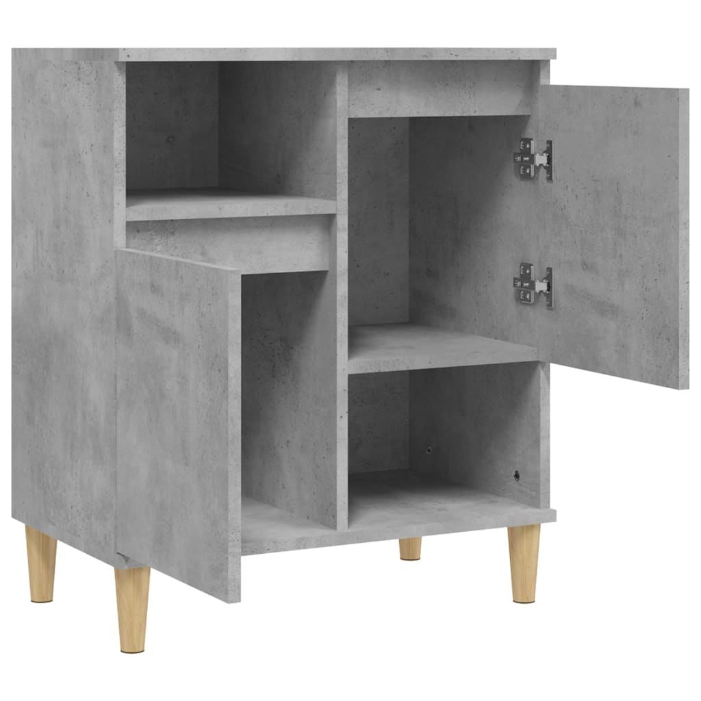 vidaXL Sideboard Betongrau 60x35x70 cm Holzwerkstoff